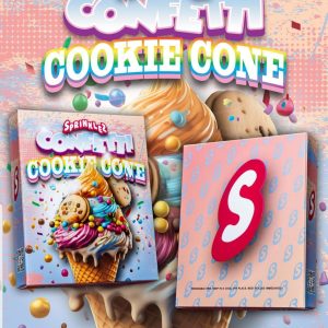 Confetti Cookie Cone